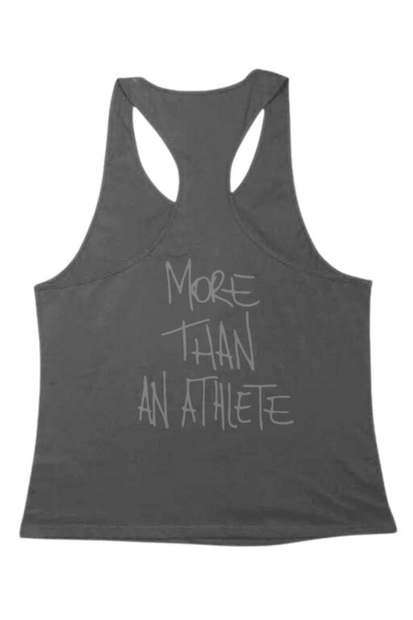 GREY "MORE THAN AN ATHLETE" STRINGER